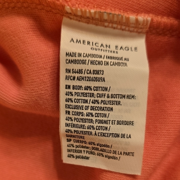 American Eagle Outfitters Coral Crew Neck Sweater - Picture 15 of 15